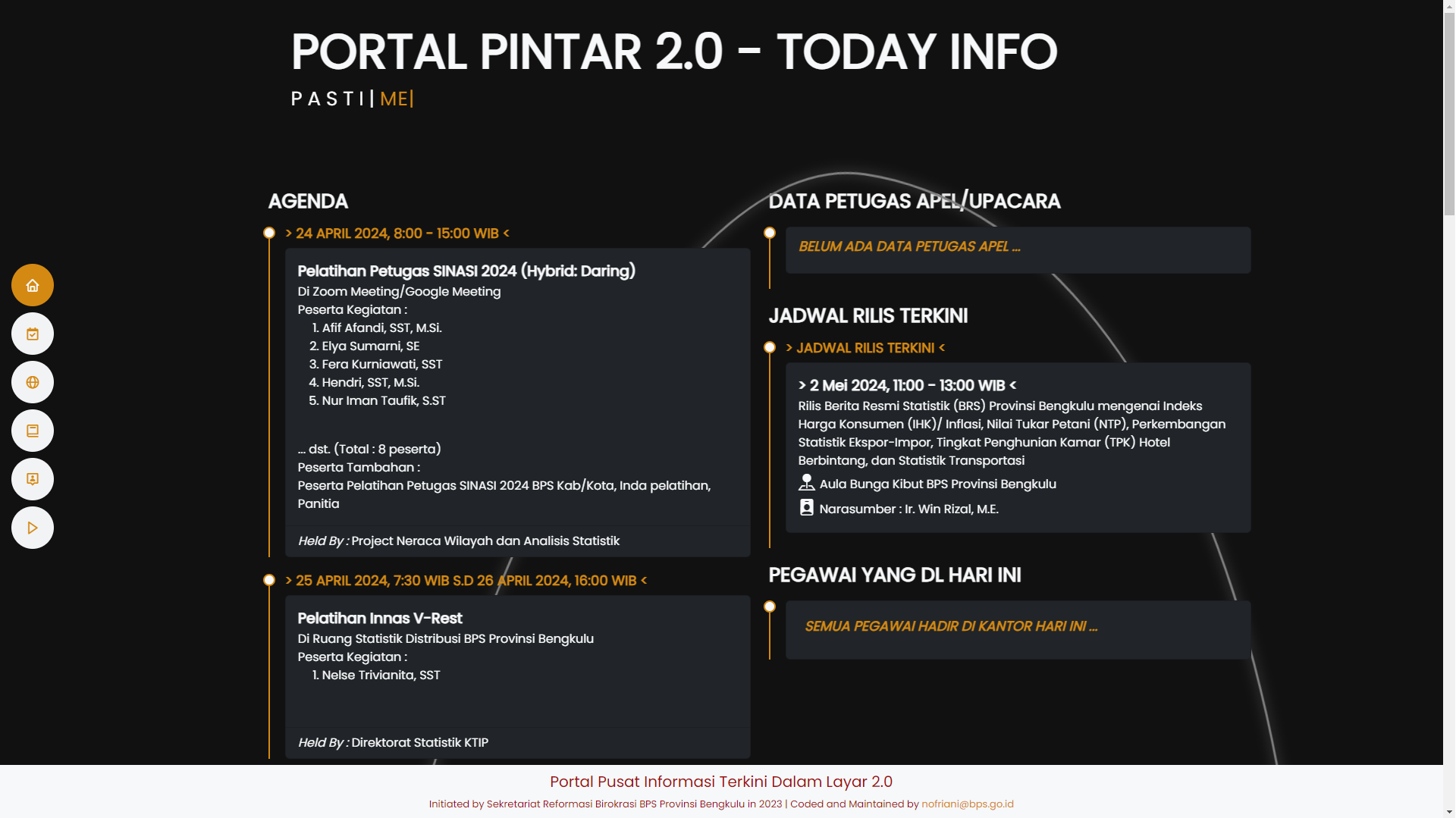Portal Pusat Informasi Terkini Dalam Layar